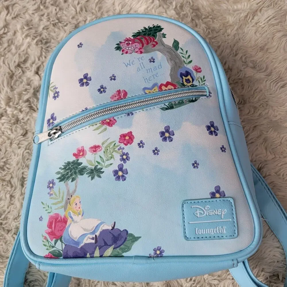 Loungefly Disney Alice In Wonderland Watercolor Mini Backpack